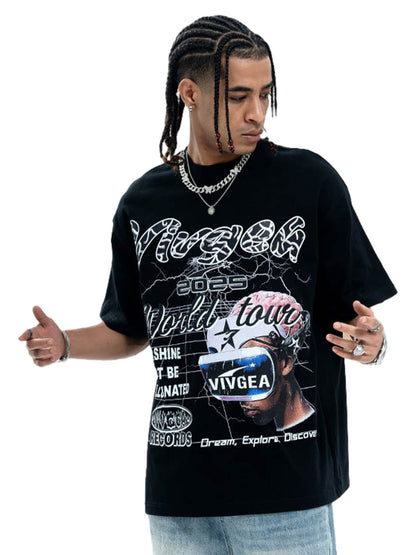 Vintage Sci-Fi Graphic Tee