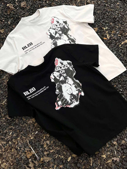 Urban Hip-Hop Portrait Graphic Tee