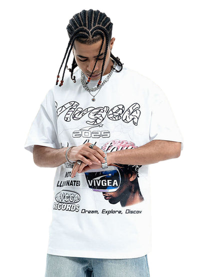 Vintage Sci-Fi Graphic Tee