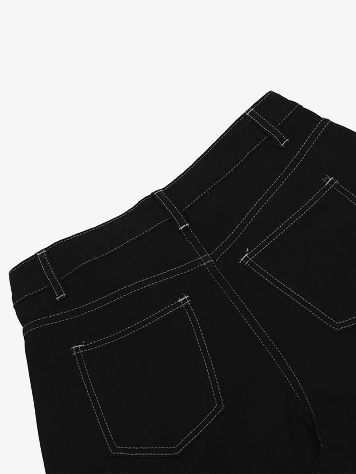 Embellished Denim Cargo Jorts