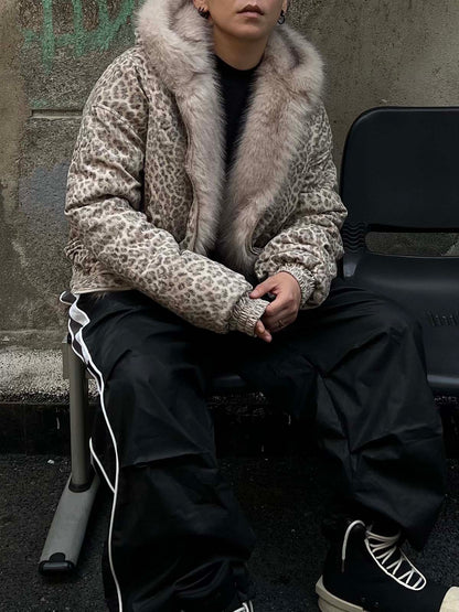 Cheetah Fur Jacket