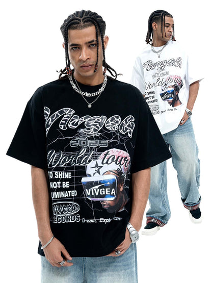 Vintage Sci-Fi Graphic Tee