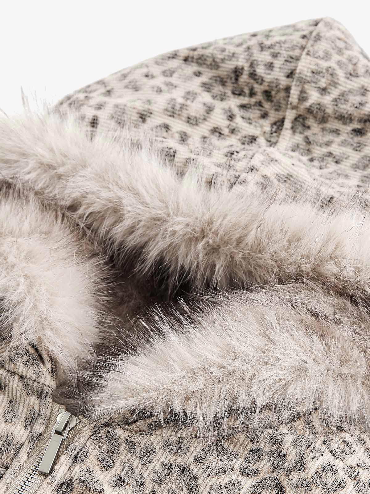 Cheetah Fur Jacket