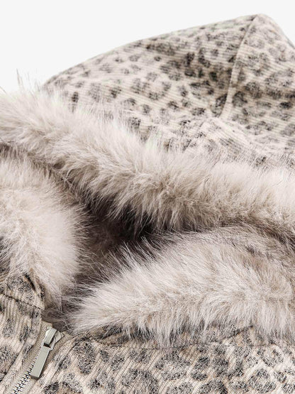 Cheetah Fur Jacket