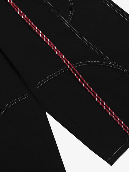 Embellished Denim Cargo Jorts