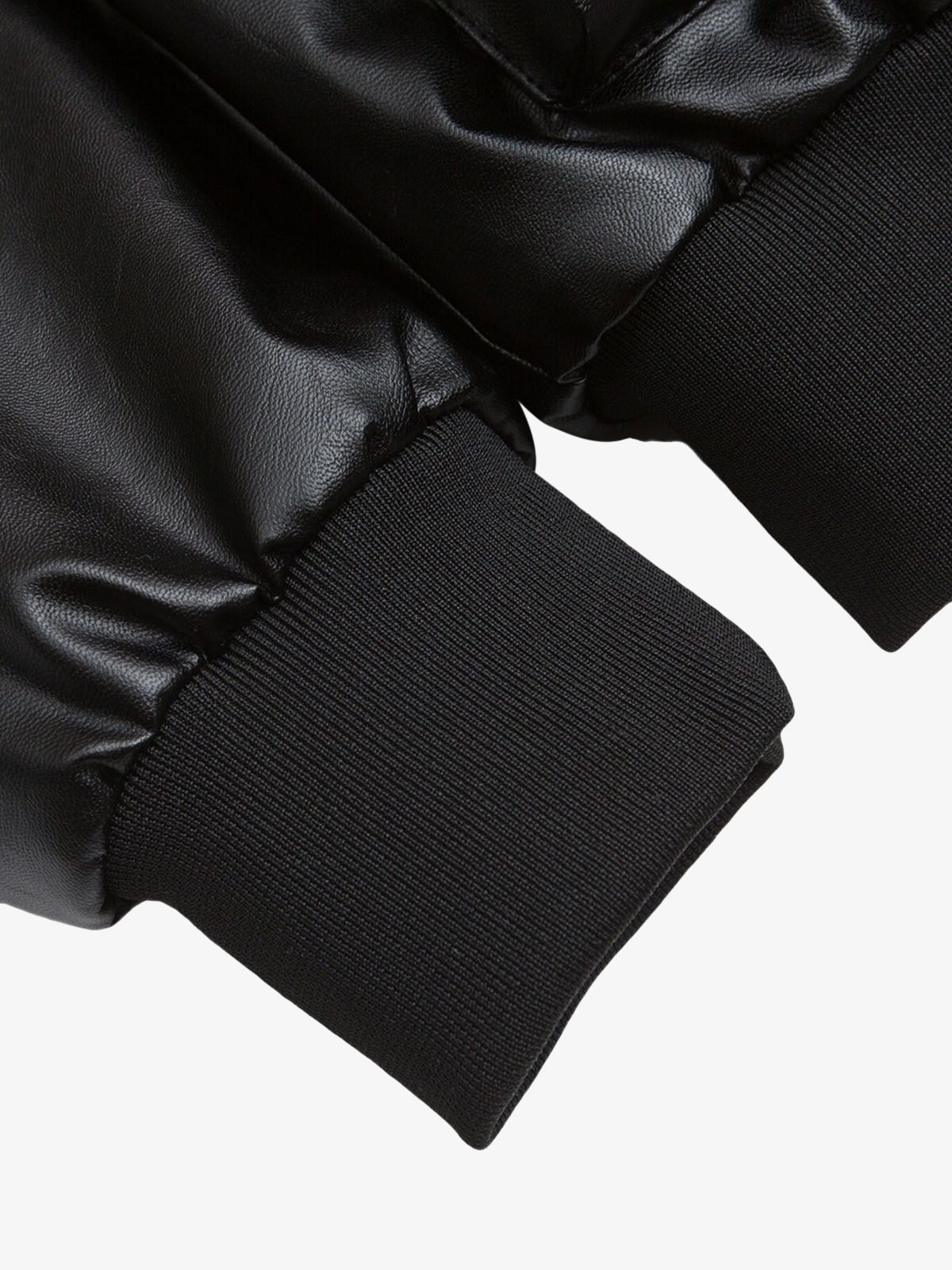 Deconstructed Leather Jacket