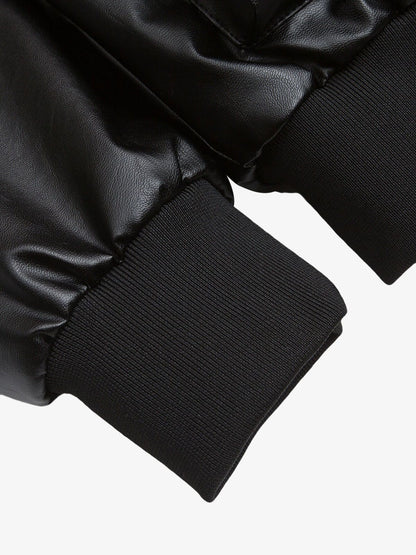 Deconstructed Leather Jacket