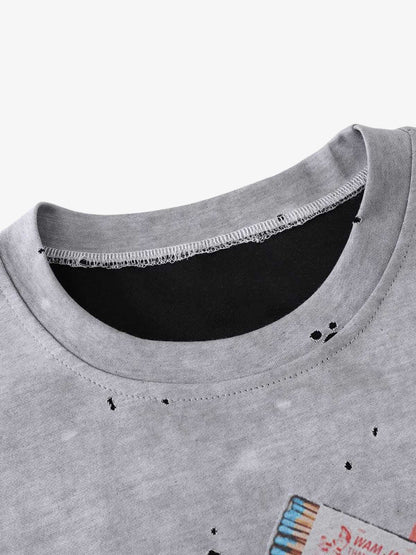 Vintage Ink Splash Tee