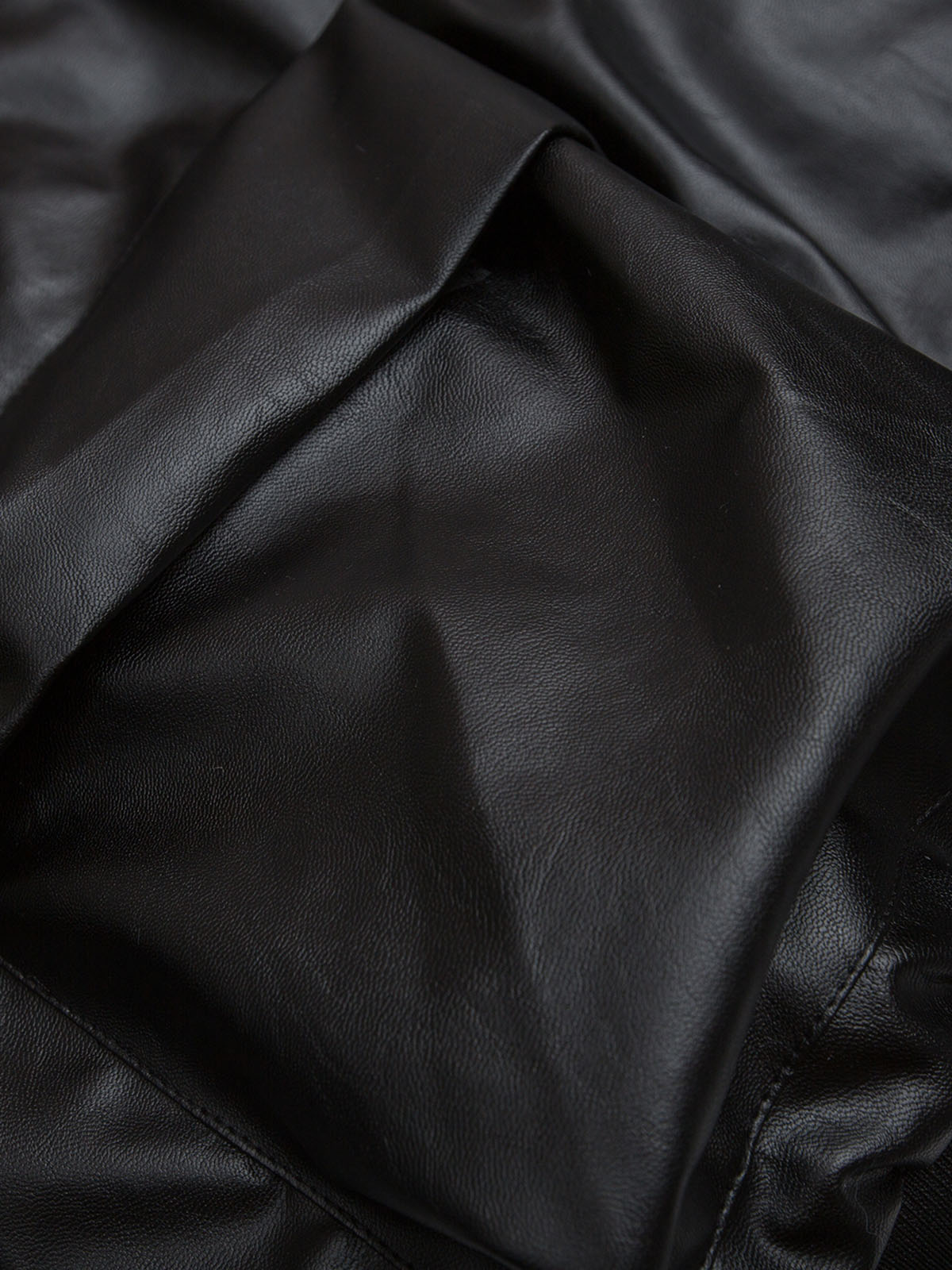 Deconstructed Leather Jacket