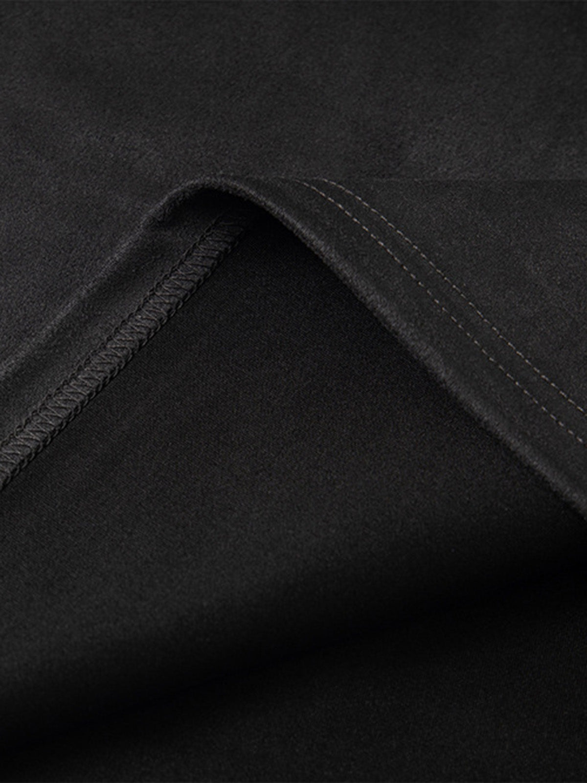 Embroidered Neckline Oversized Tee