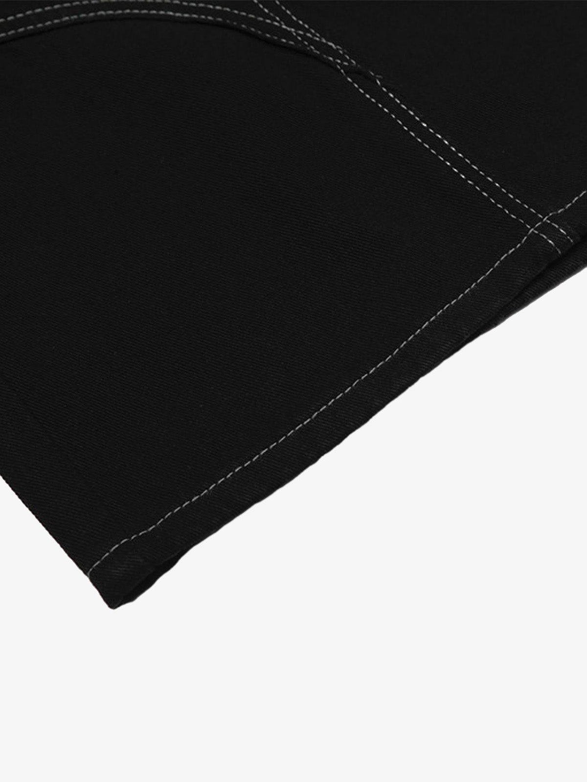 Embellished Denim Cargo Jorts