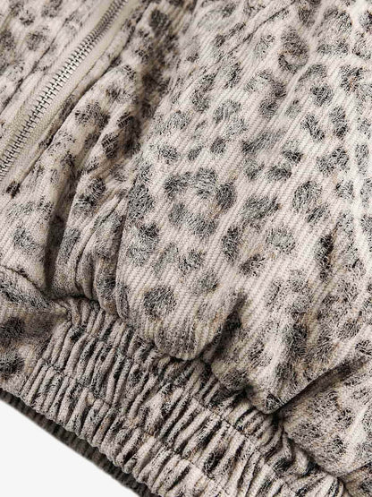 Cheetah Fur Jacket