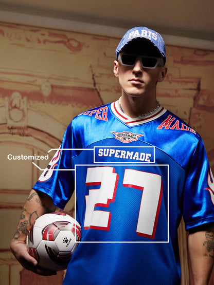 Original Contrast Color Sports Jersey T-Shirt