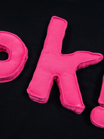 Playful 'OK!' Graphic Tee