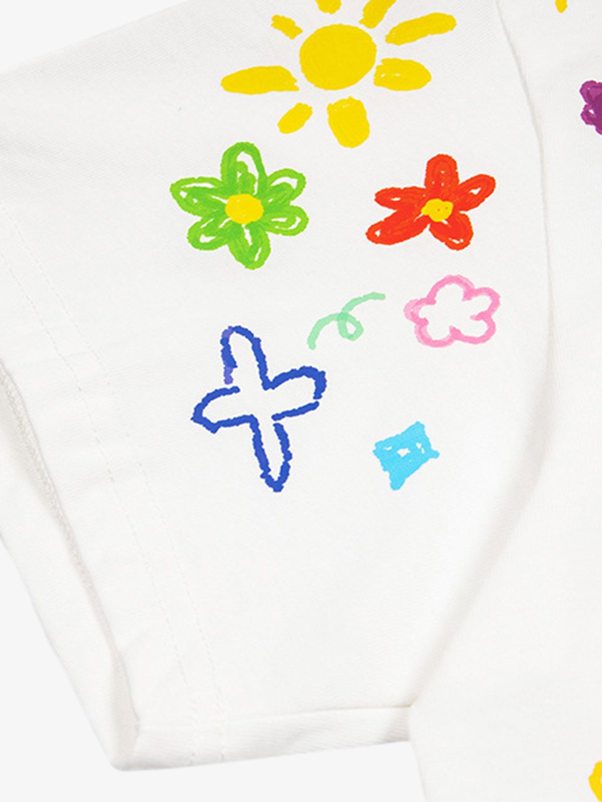 Hand-Painted Retro Graffiti Tee