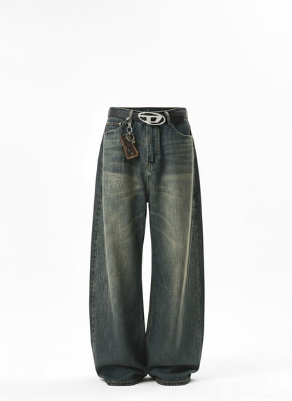 Heavy-Stack Vintage Denim