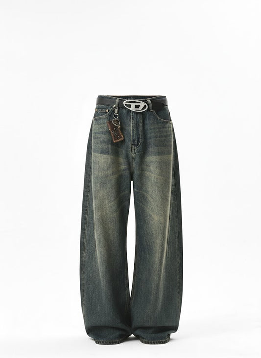 Heavy-Stack Vintage Denim